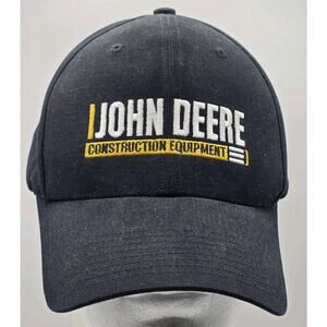 Genuine John Deere Contruction Equipment Cyrk Snapback Hat Cap‎